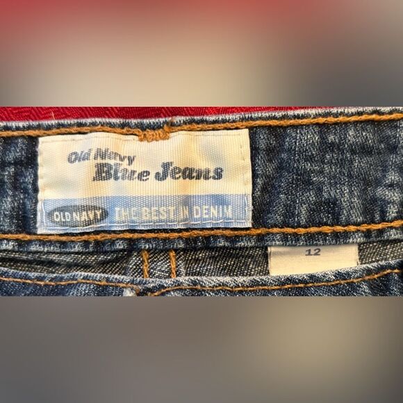 Old Navy Women’s Blue Jean Shorts Size 12 EPC - Picture 4 of 4